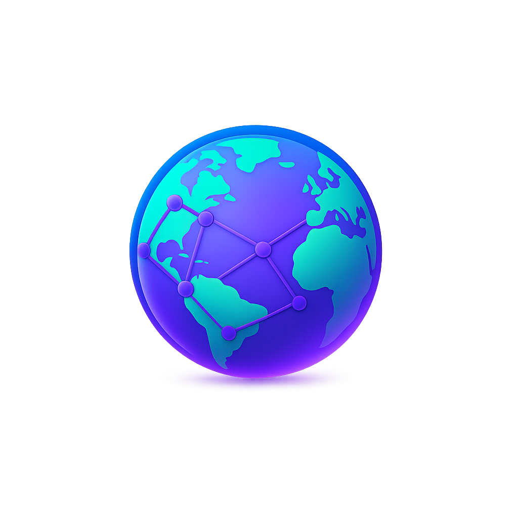 GeoLink AI Globe